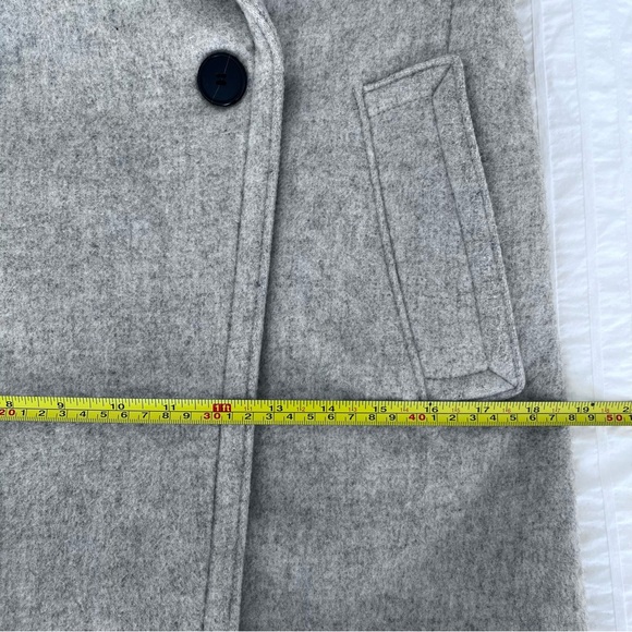 Club Monaco Daylina Wool Trench Coat - Perfect for Early Spring - Size Small - Picture 13 of 16